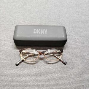 DKNY Eyeglasses Frames Tortoise Shell Womens Fashion Glasses - Frames Only